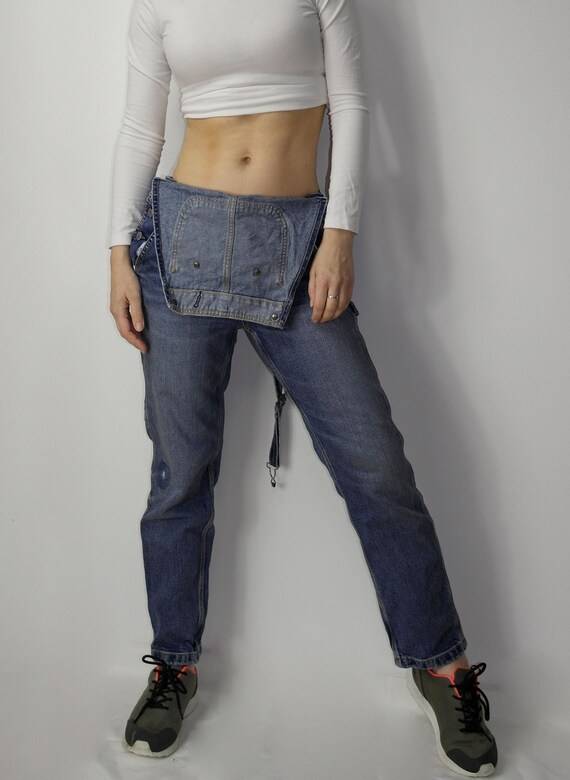 Kim Jones スラックス Rare Kim Jones X Gu Japan Edge of the Looking Glass Denim