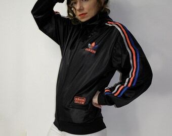ジャケット・アウター 80s adidas trefoil logo track jacket y2k 80s adidas trefoil logo track jacket y2k