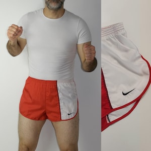 Pantalones cortos de running vintage Nike de los años 90 Sportswear entrenamiento deportivo talla M