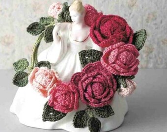 Flowers Japanese, 35 New designs without translation, Crochet Charts with Modems and Patterns, Japanese Crochet Patterns, Language Japanese