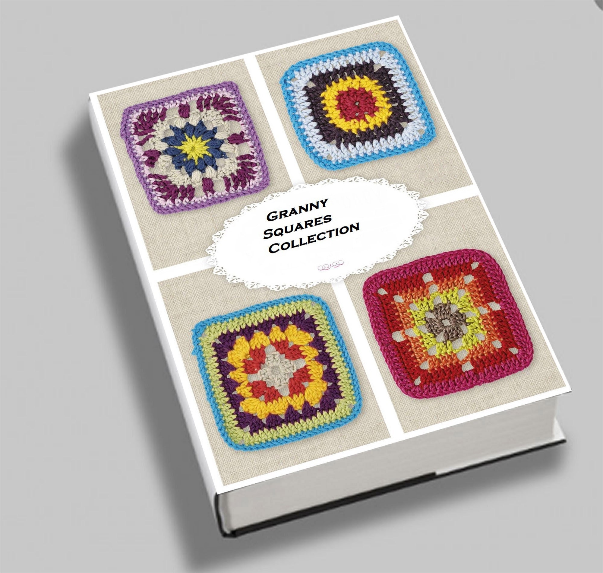 Granny Square Book Sleeves, Crochet Pattern, Crochet Book Sleeves, Book  Lovers Gift, Handmade Gift, Book Tidy, Book Cover, Crochet Gift, 