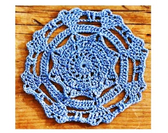 Doily pdf pattern, Doily Crochet Pattern (PDF Digital Download) Lace and Favour, Grandma's Square, Flowers, Animals, PDF Format
