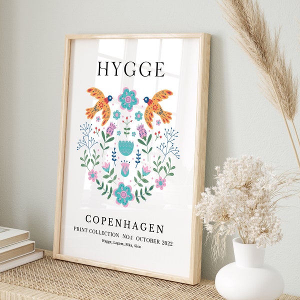 Hygge Print, Scandinavian Decor, Nordic Print, Hygge Definition, Scandinavian Print, Hygge Decor, Scandinavian Folk Art, Hygge Poster, Hygge