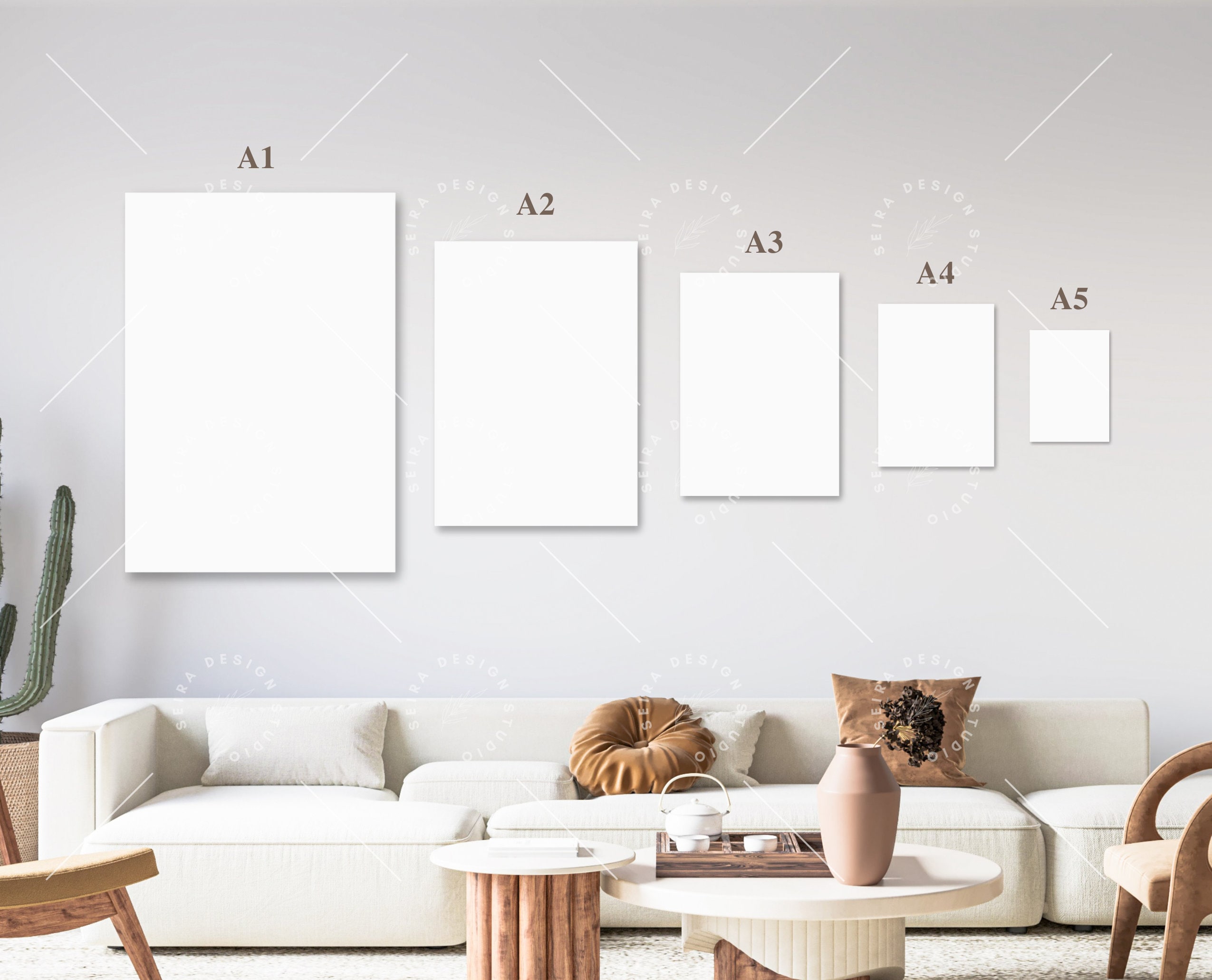 Wall Art Size Guide Standard Frame Size Guide Poster Sizes Etsy