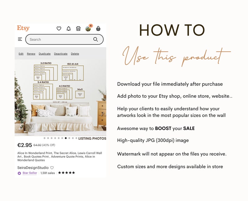 Wall Art Size Guide, Frame Size Guide, Print Size Guide, Comparison ...