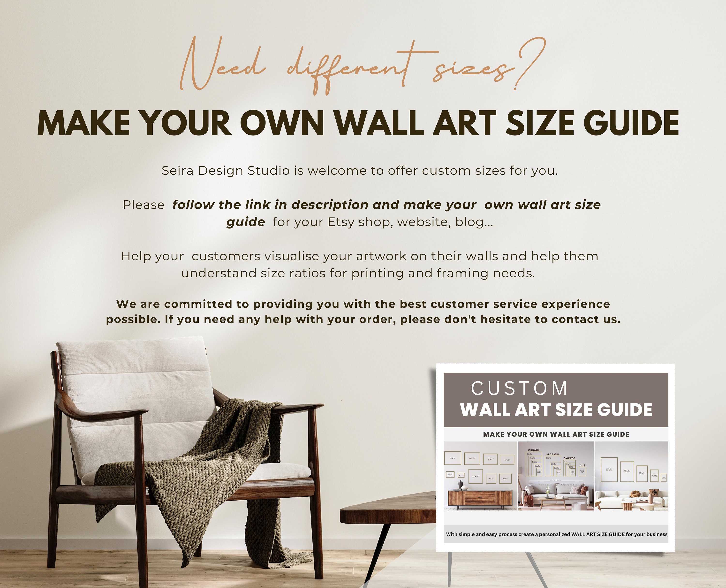 Wall Art Size Guide, Frame Size Guide, Print Size Guide, Comparison ...