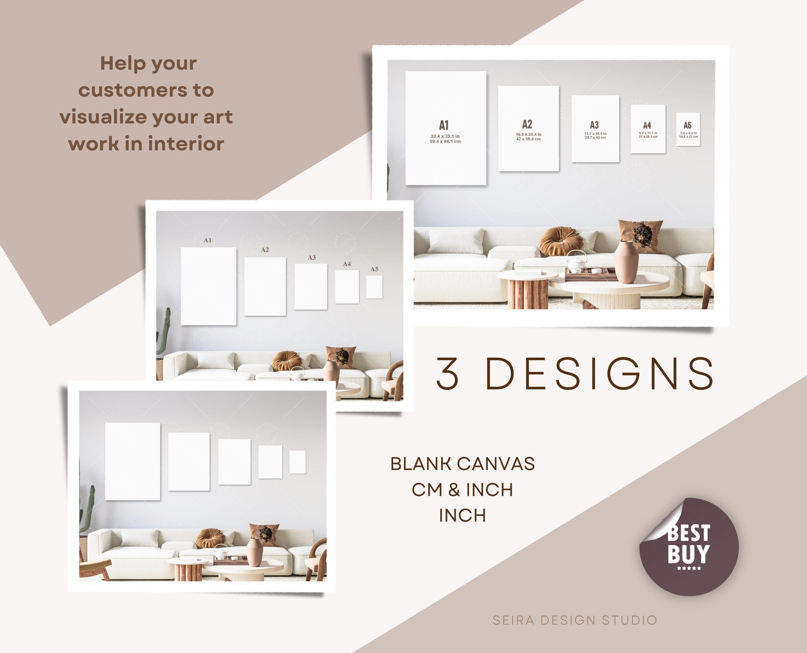 Wall Art Size Guide, Standard Frame Size Guide, Poster Sizes Guide ...
