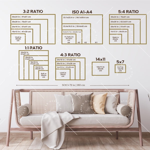 Horizontal Print Etsy