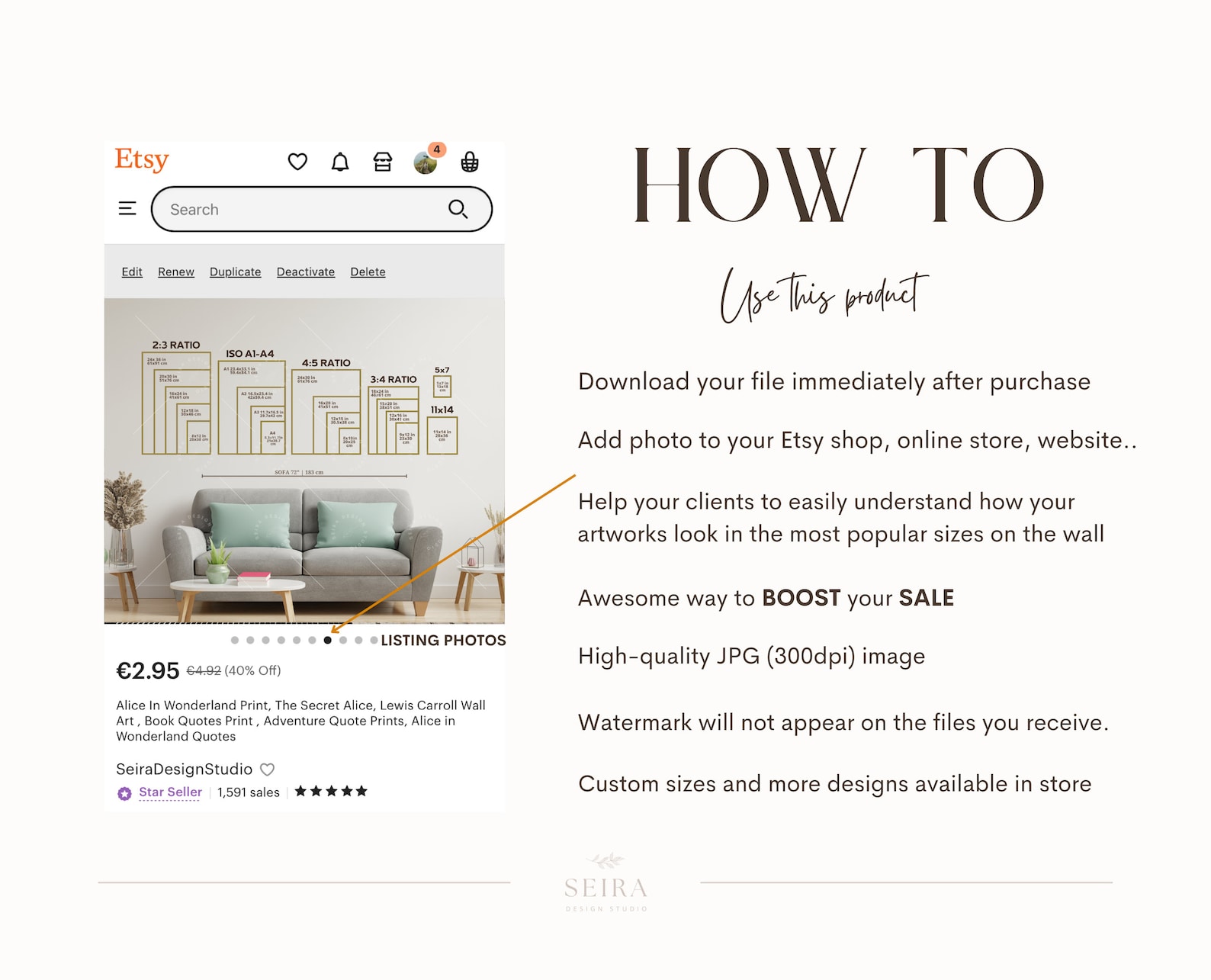 Wall Art Size Guide, Frame Size Guide, Print Size Guide, Comparison ...