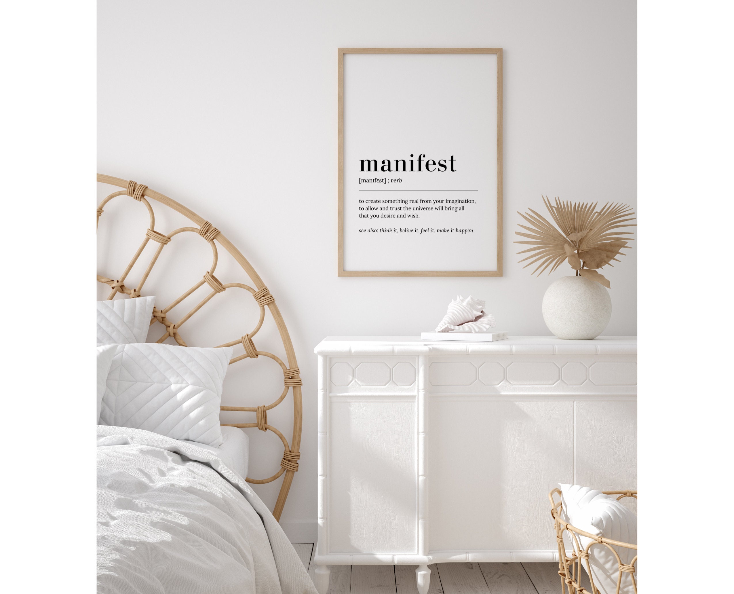 Manifest Definition Print Manifest Poster Manifest Print - Etsy