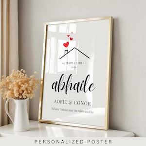 Abhaile Definition Print, Irish Print, Irish Home Decor, Ireland Print, Irish Wall Art, Printable Wall Art, Gaelic Print, Ireland Art