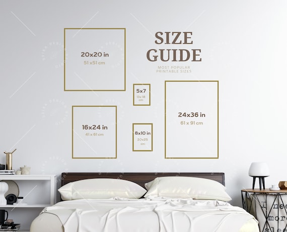 The Most Popular Picture Frame Sizes