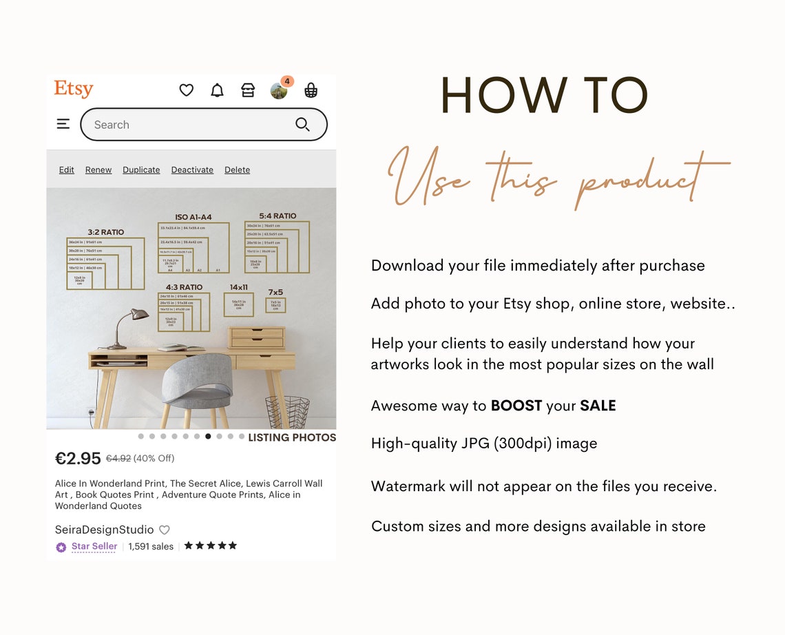 Wall Art Size Guide, Frame Size Guide, Print Size Guide, Comparison ...