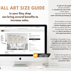 Wall Art Size Guide, Standard Frame Sizes Guide, Living Room Frame ...