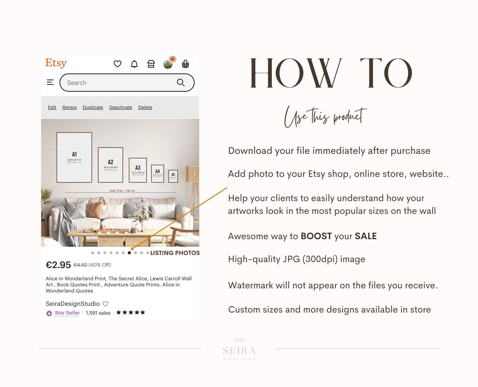 Wall Art Size Guide, Standard Frame Size Guide, Poster Sizes Guide ...