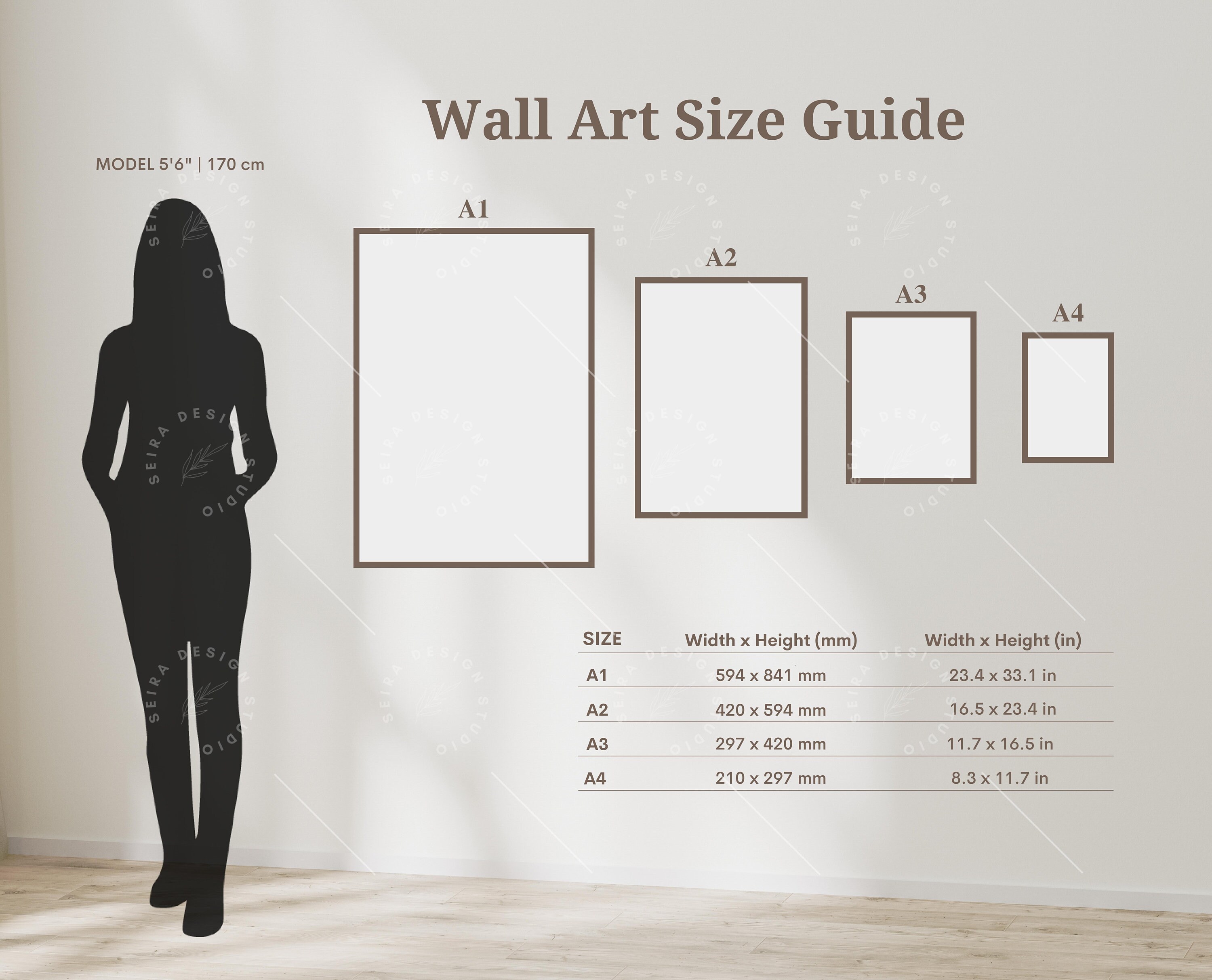Wall Art Size Guide Standard Frame Size Guide Poster Sizes 47 OFF