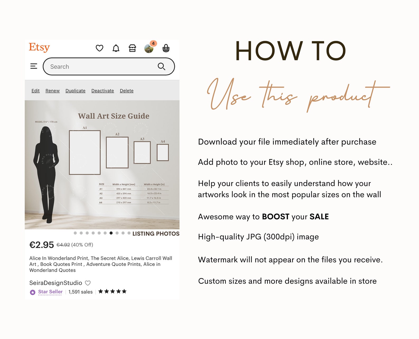 Wall Art Size Guide, Standard Frame Size Guide, Poster Sizes Guide ...
