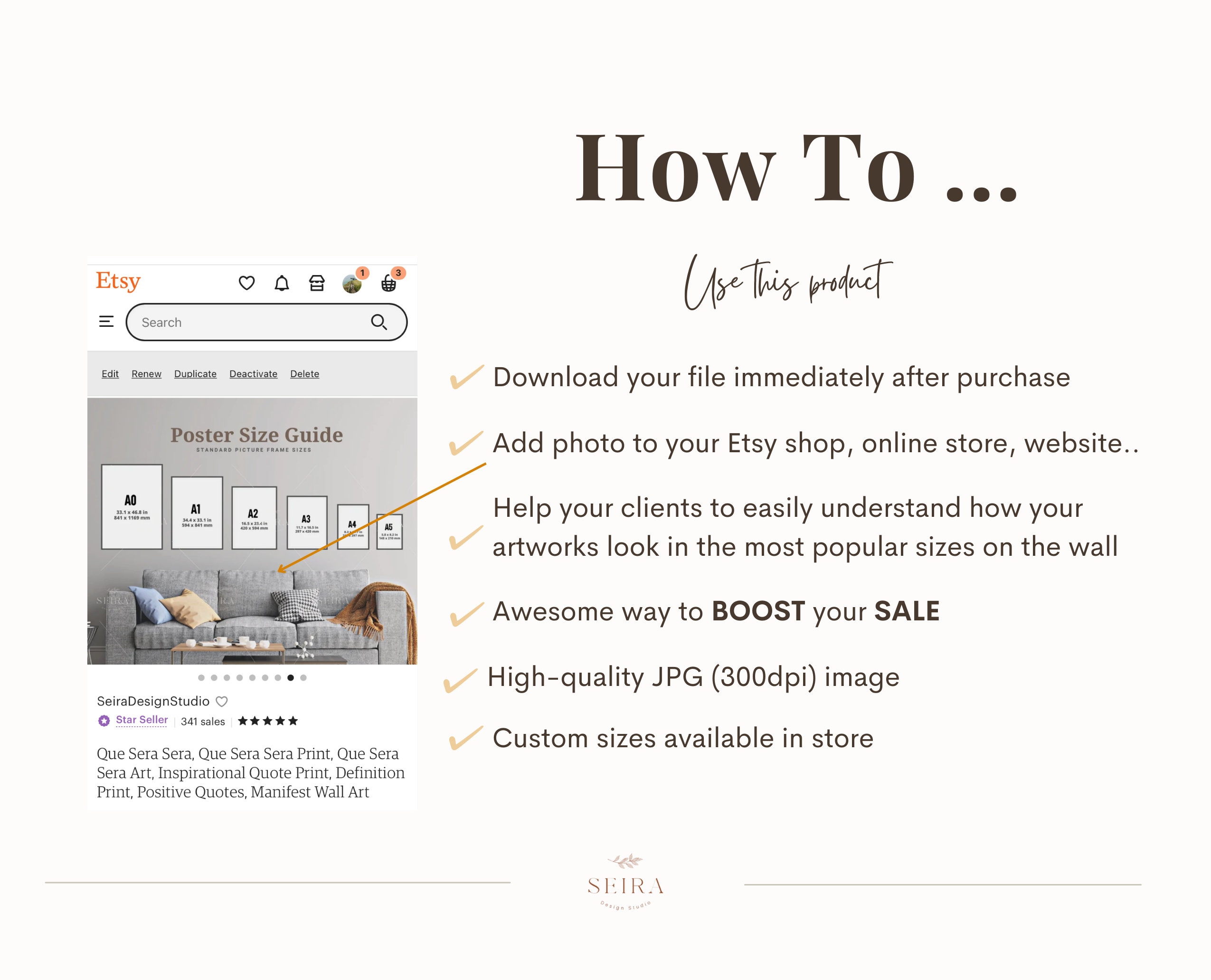 Wall Art Size Guide, Standard Frame Size Guide, Poster Sizes Guide ...