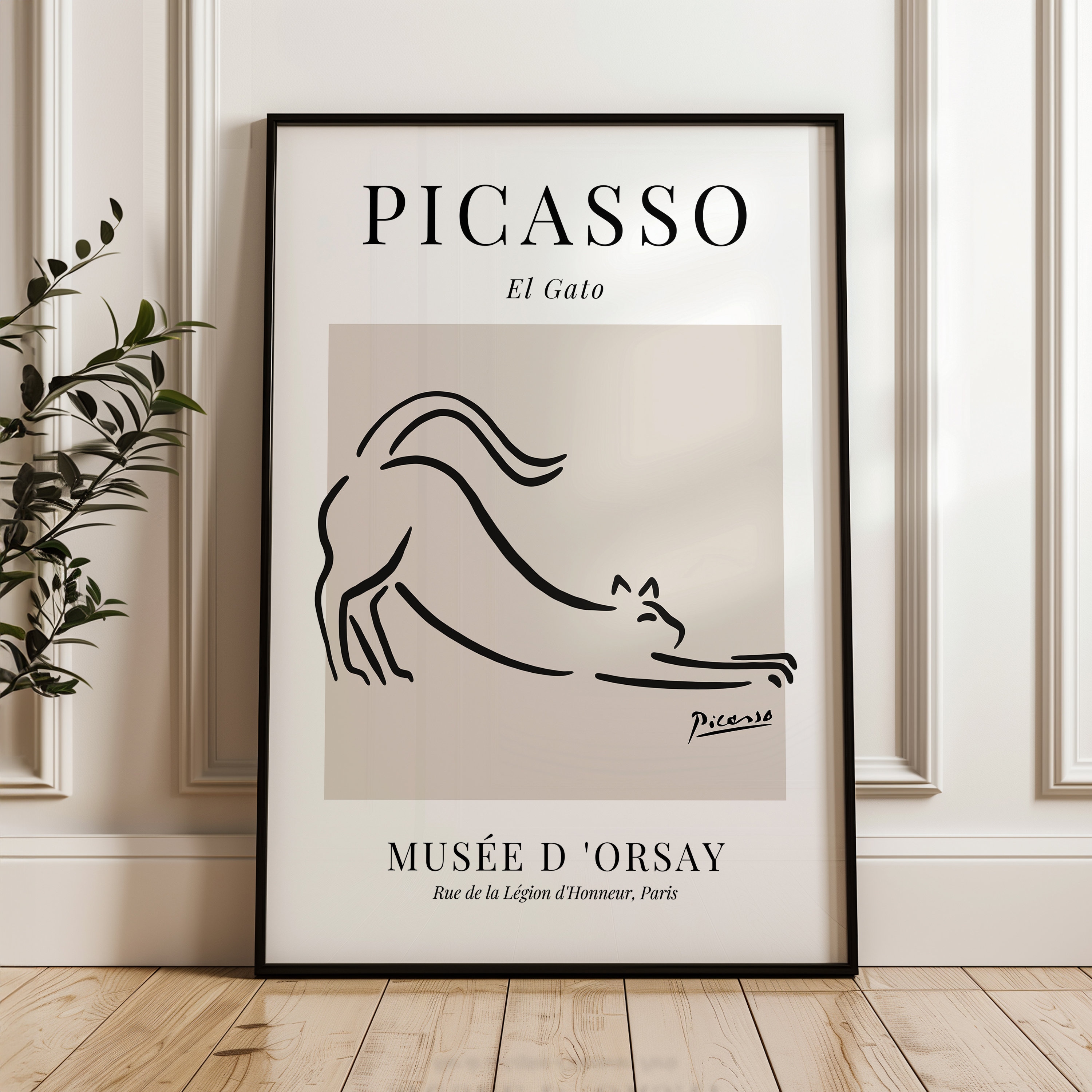 アート・デザイン・音楽 Picasso posters The Old Guitarist 1903–1904 – Pablo Picasso Poster / Blue Period
