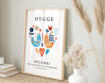Hygge Print, Scandinavian Decor, Nordic Print, Hygge Definition, Scandinavian Print, Hygge Decor, Scandinavian Folk Art, Hygge Poster, Hygge