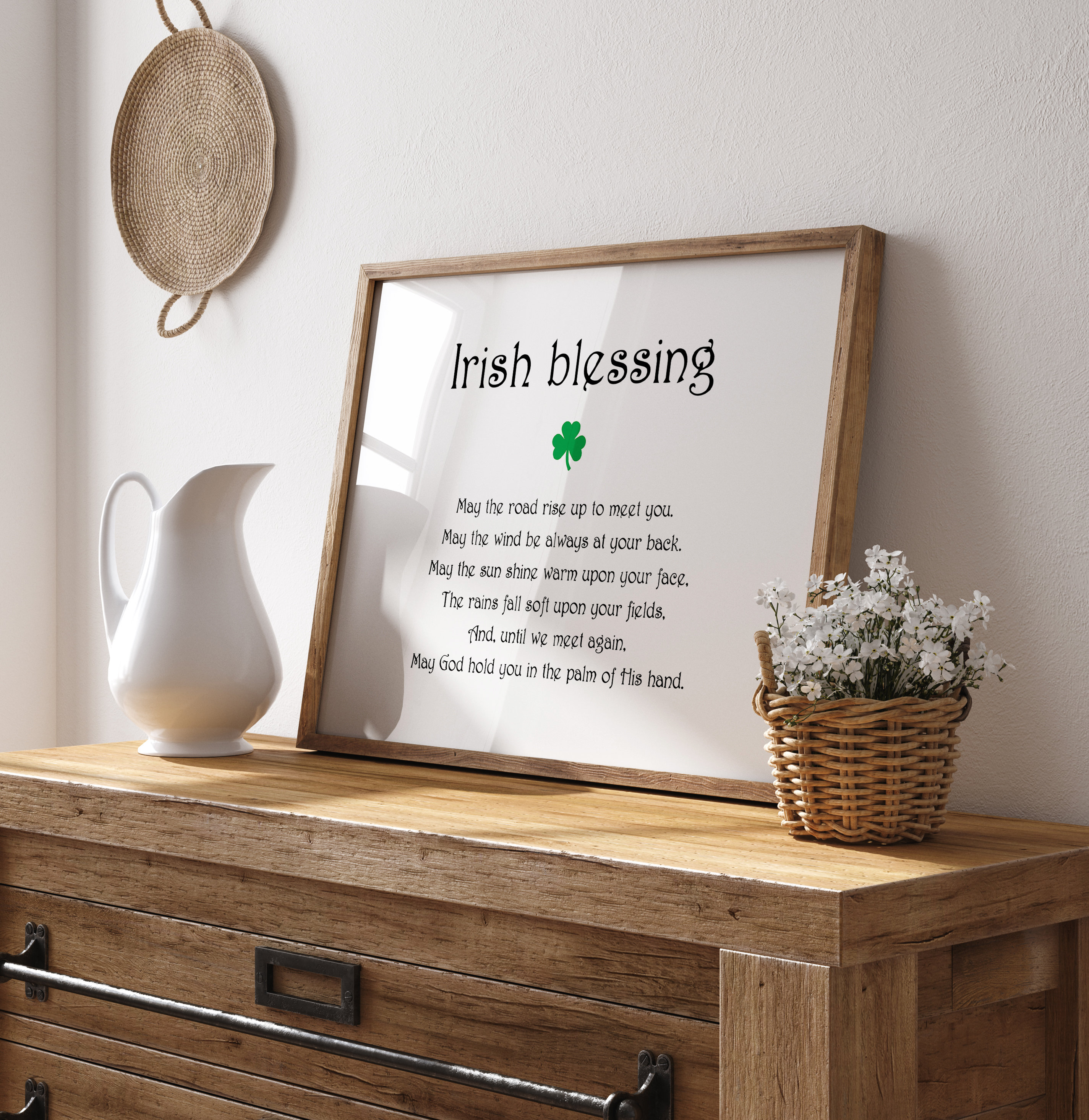 Irish Blessing Print, Irish Blessing Sign, Irish Gifts, Ireland Print ...