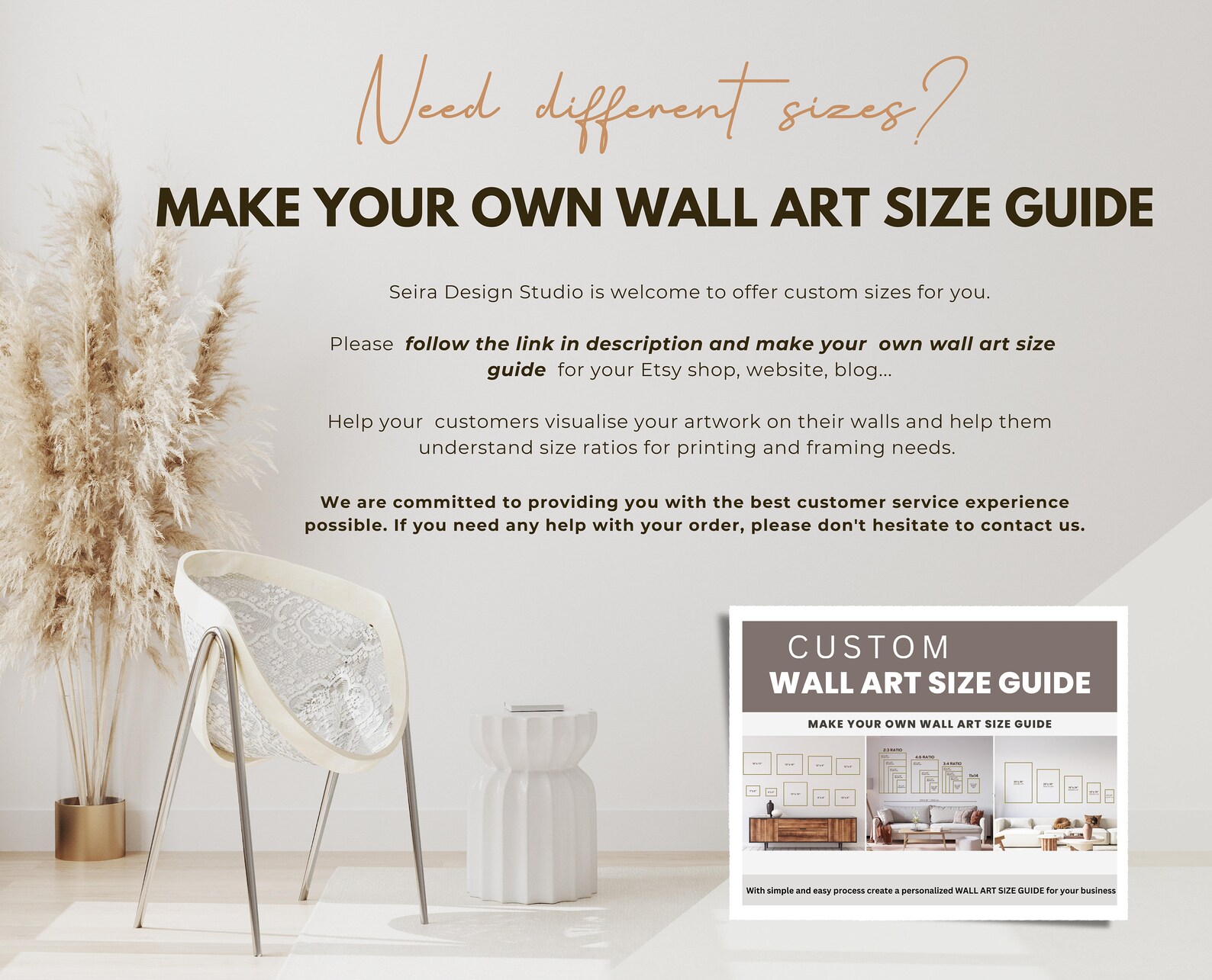 Wall Art Size Guide, Frame Size Guide, Print Size Guide, Comparison ...