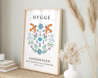 Hygge Print, Scandinavian Decor, Nordic Print, Hygge Definition, Scandinavian Print, Hygge Decor, Scandinavian Folk Art, Hygge Poster, Hygge