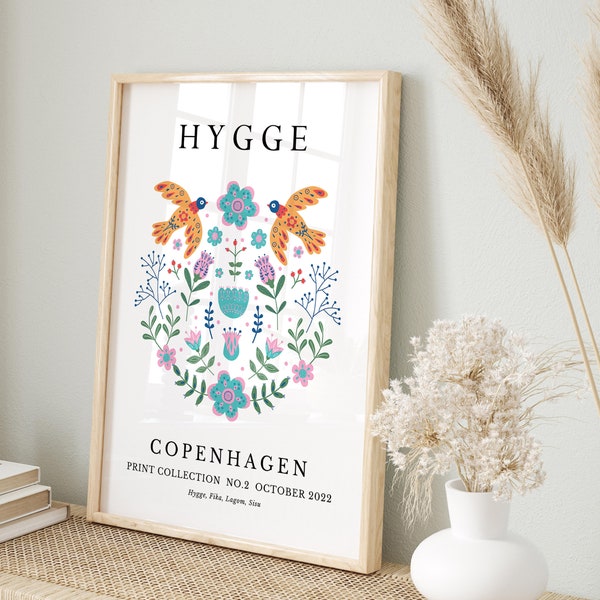 Hygge Print, Scandinavian Decor, Nordic Print, Hygge Definition, Scandinavian Print, Hygge Decor, Scandinavian Folk Art, Hygge Poster, Hygge