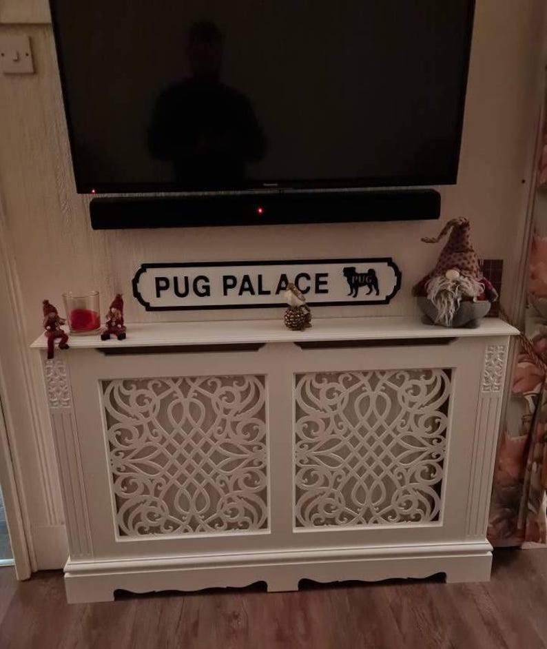 French style radiator cover