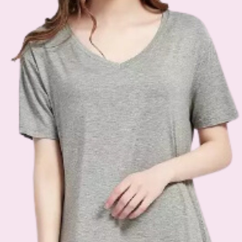 Women's Menopause Nightgown Better Than 100 Cotton Night Gown Bamboo