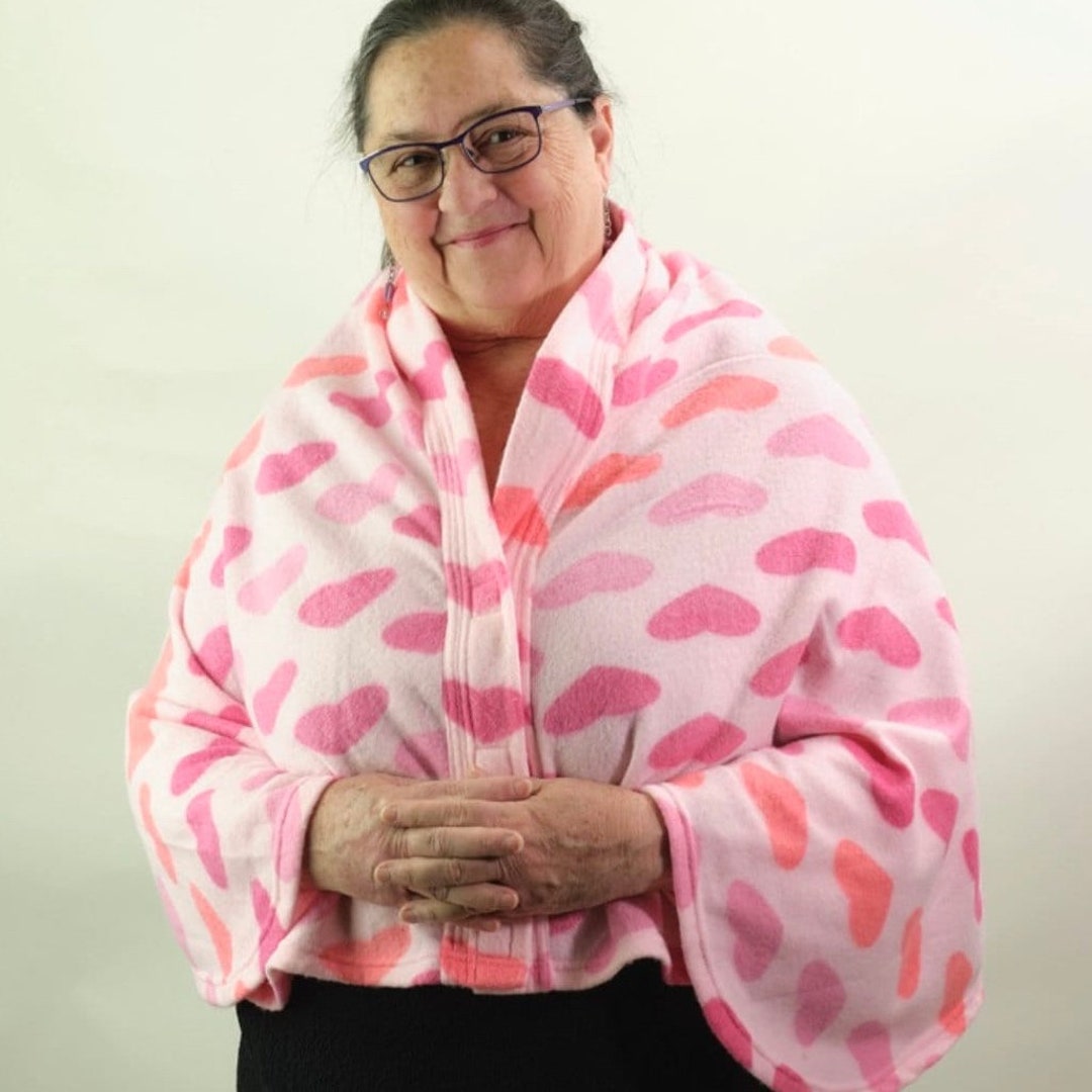 shawl for elderly lady