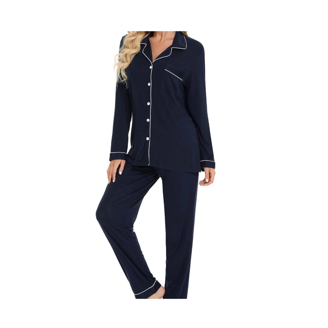 Soft Menopause Pajama Set for Women Bamboo Pajamas Better Than Etsy