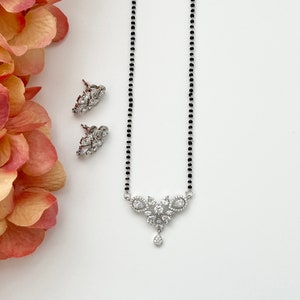 American diamond mangalsutra designs best sale