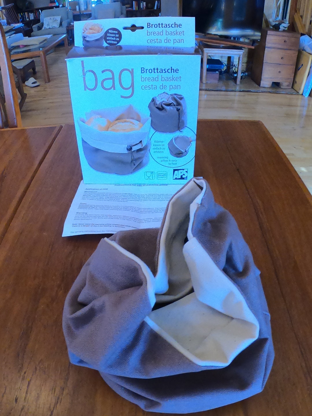 Brottasche Bread Basket Warmer for Bread & Rolls Roll Warmer Etsy