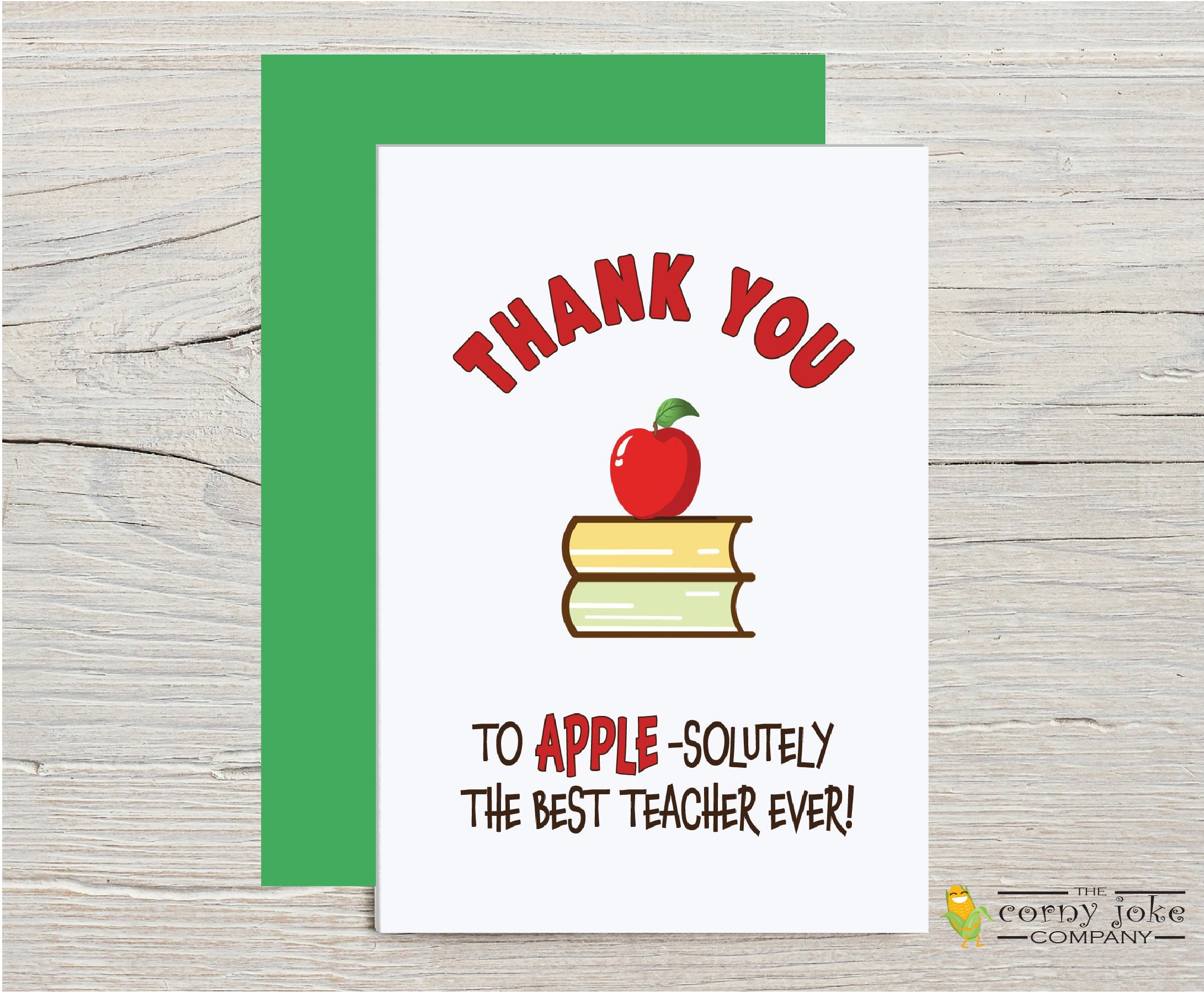 Thank You Teacher Card, Personalized Teacher Appreciation Gift - Etsy