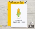 Knee Replacement Get Well Soon Card, Funny Personalized Recovery Card for ACL Injury or Surgery with Knee Joke