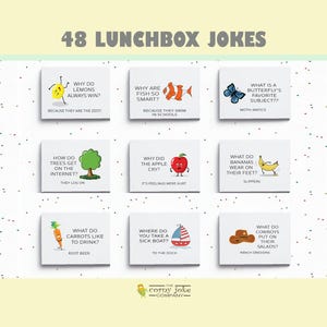 Lunchboxgrappen afdrukbaar, lunchboxnotities, grappen voor kinderen, lunchboxkaarten, schoolgrappen voor kinderen, vadergrappenkaarten, afdrukbare pdf lunchboxnotities