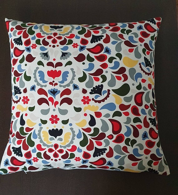 Ikea Luddvarlök Kissenhülle 40x40 cm bunt