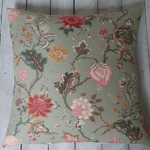Ikea cushion cover Nässelklocka approx. 40 x 40 cm floral green