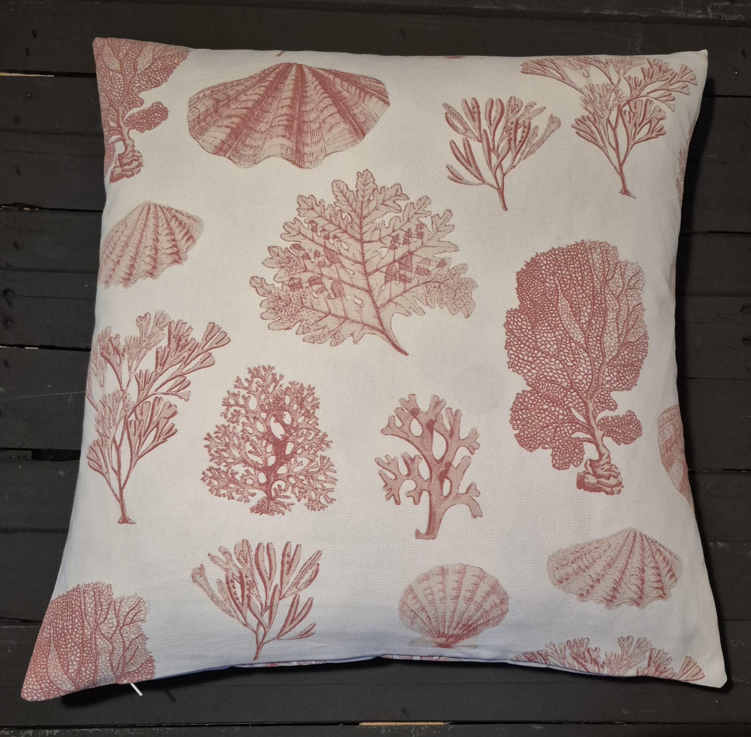 Ikea Kissenhülle Strand floral Mediterran rosa ca 50x50 cm