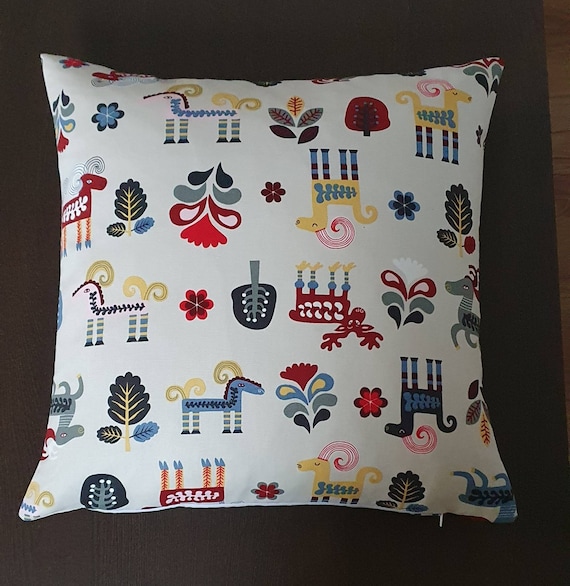 Ikea Flikplister Cushion Cover, Approx. 40 X 40 Cm, Colorful