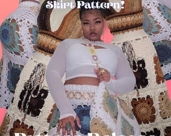 Patrón de falda Willow Maqxi