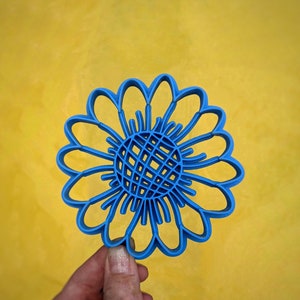 Cortador de biscoitos de girassol | Cortador de girassol Carimbo | Cortadores de argila de verão | Ferramentas de argila de polímero | Cortador de brincos de argila | Cortador de argila boho
