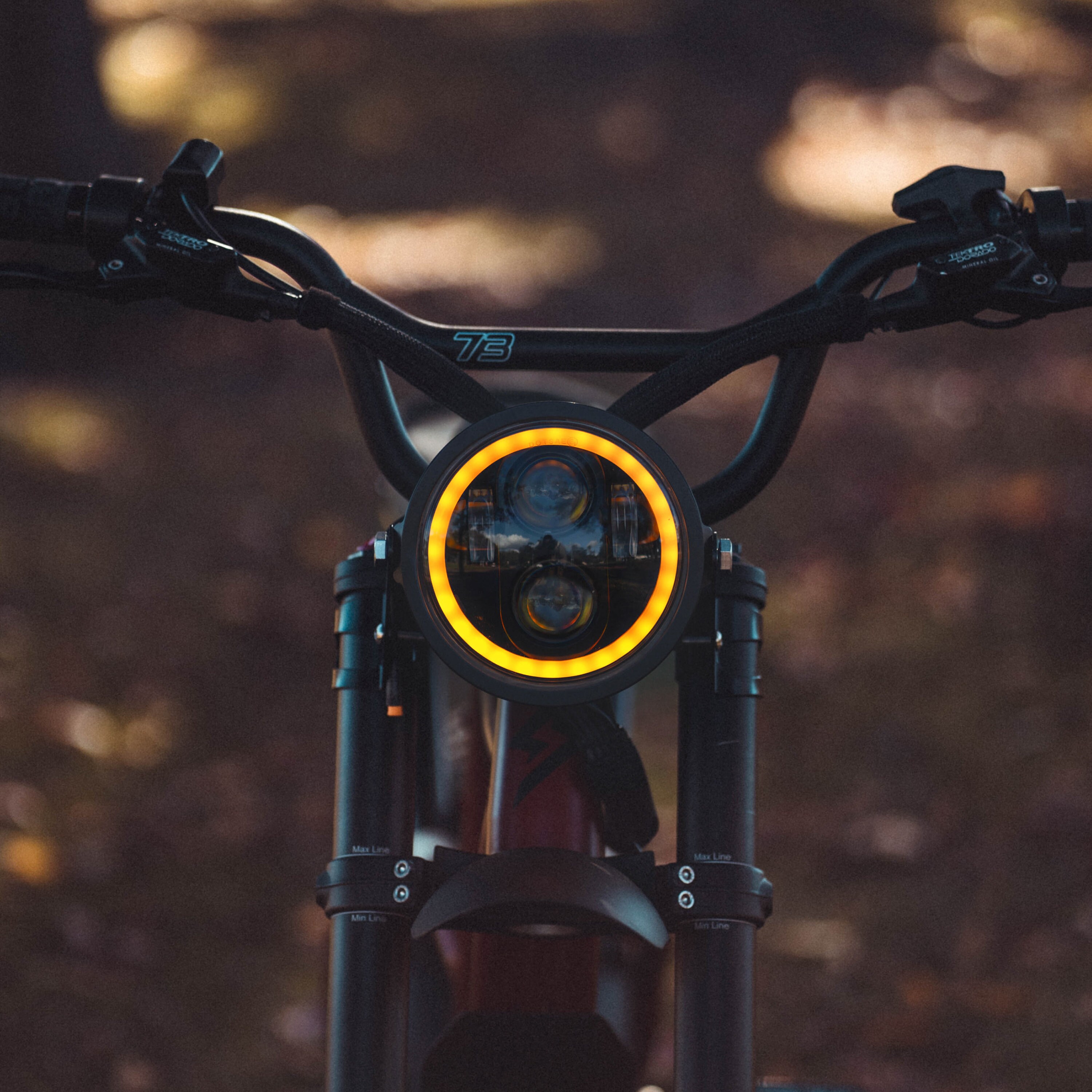 Halo Headlight Kit for Super73 - Etsy