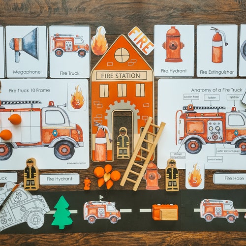 Fire Safety Unit Study Etsy