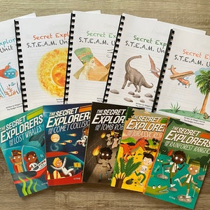 Secret Explorers Bundle 1 | Literature Guide | Book Study | Homeschool | Science