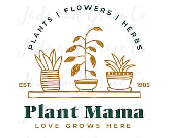 Plant Mama PNG, Plant Mom PNG, Plant Lover PNG, Plant Mama Sublimation File, Plant png, Houseplant png, Commercial Use, Instant Download