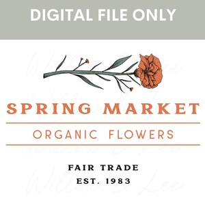 Cottagecore PNG, Spring PNG, Spring Market PNG, Flower png, Cottagecore Sublimation File, Flower Sublimation File, Uso comercial