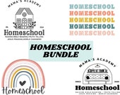 Homeschool Bundle PNG, Homeschool PNG, Homeschool Sublimation, Homeschool Bundle, Homeschool Mama, Homeschool Mom, Commercial Use