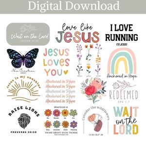 Faith BIG BUNDLE Png, Faith Png Bundle, Christian Png Bundle, Jesus Png Bundle, Christian Sublimation Bundle, Christian Shirt Design png